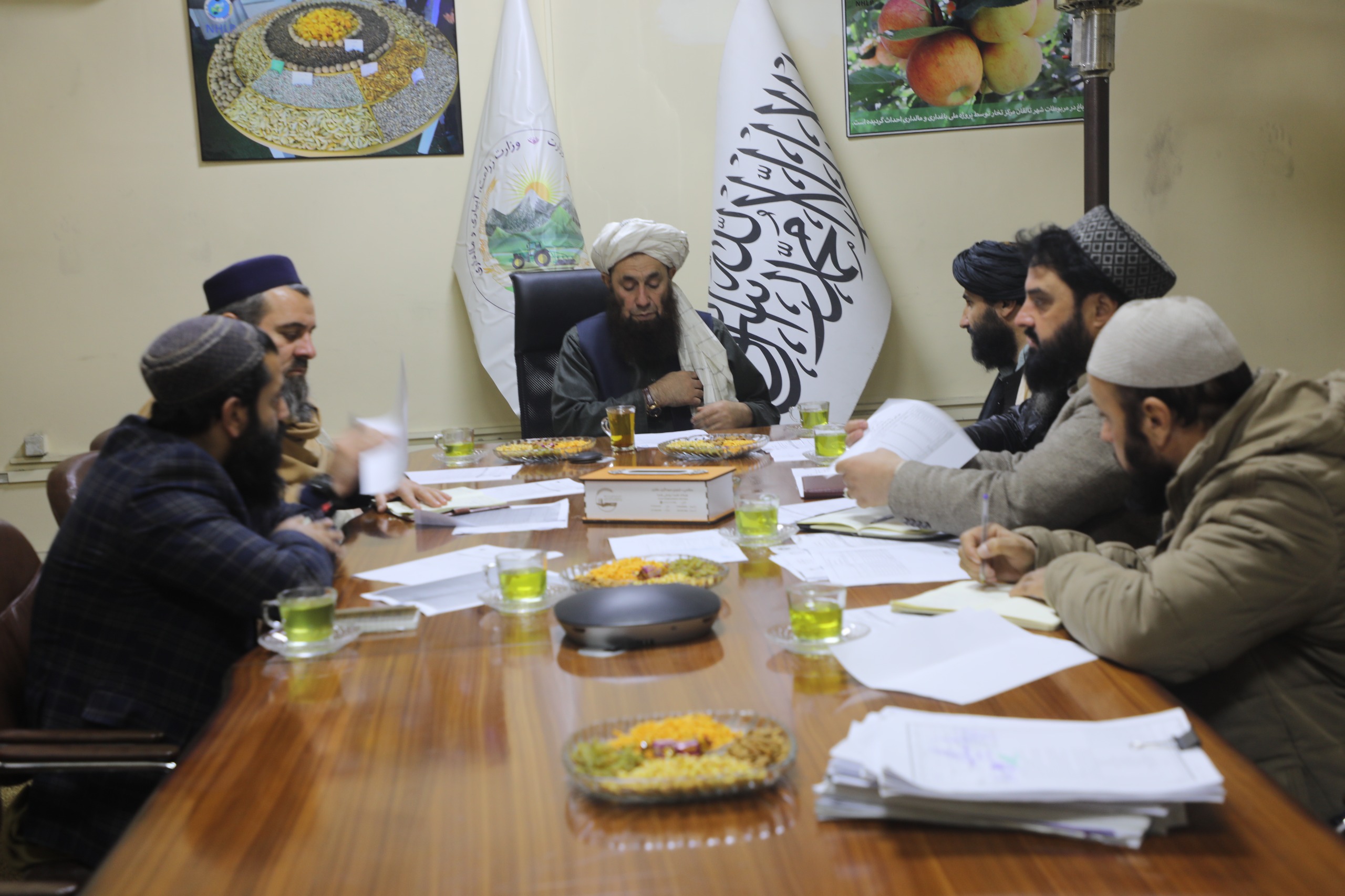 کرنې وزارت کې د مخابراتي انتنونو د تثبیت میاشتنۍ غونډه ترسره شوه