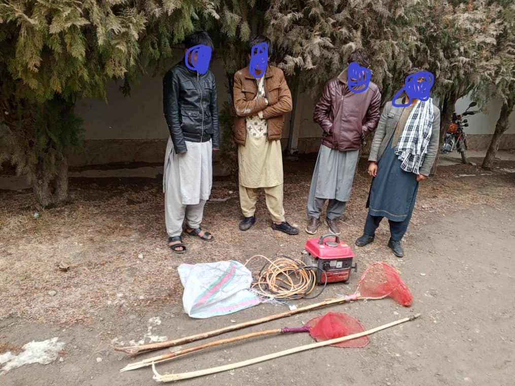 شناسایی و معرفی ۹ متخلف قطع جنگلات و شکار غیرقانونی در ولسوالی ورسج تخار