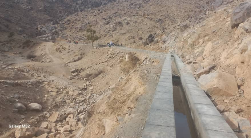 تکمیل و بهره‌برداری کانال آبیاری ۳۴۵ متری در ولسوالی پاتو دایکندی