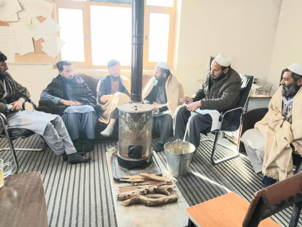 دمیدان وردګو ولایت دکرنې ریاست کې د زونوز ناروغۍ په هکله غونډه ترسره شوه