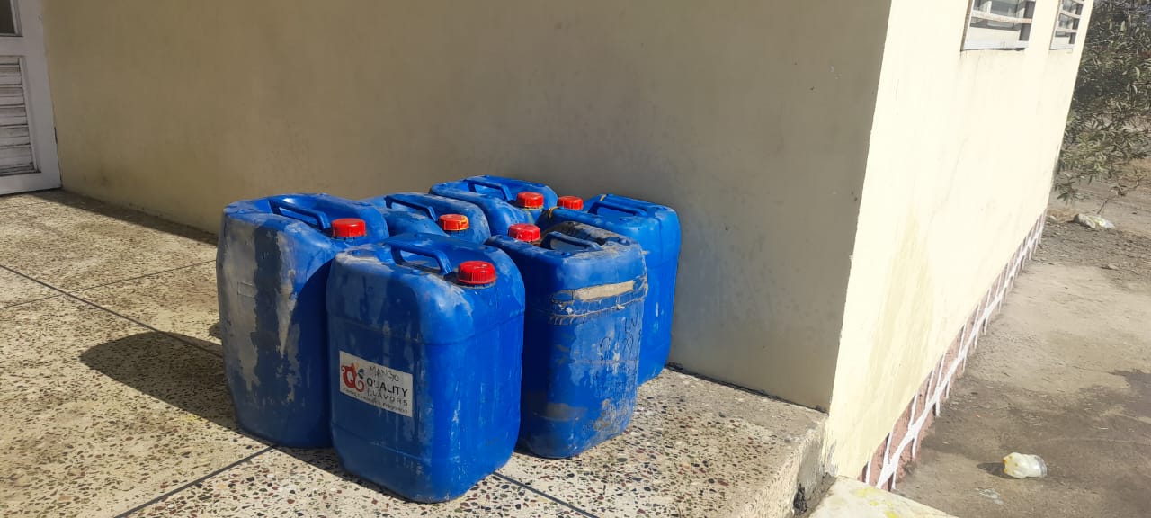 د خوست ګربزو ولسوالی کې د بڼونو خوندیتوب په پار د ژمني تېلو استعمال چارې پیل شوې