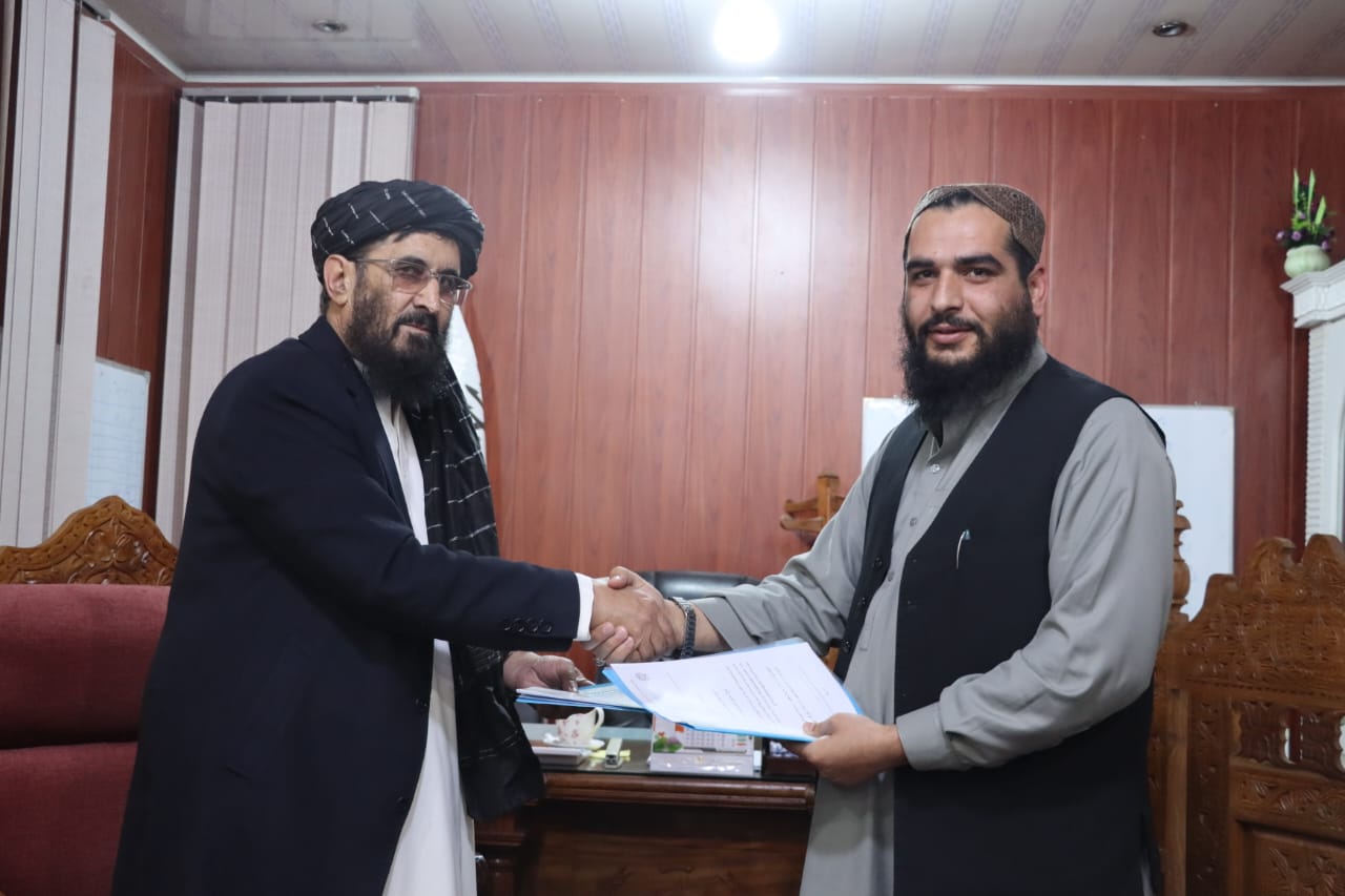 ننګرهار کې د معیاري او عصري مسلخ د جوړېدو هوکړه لاسلیک شوه