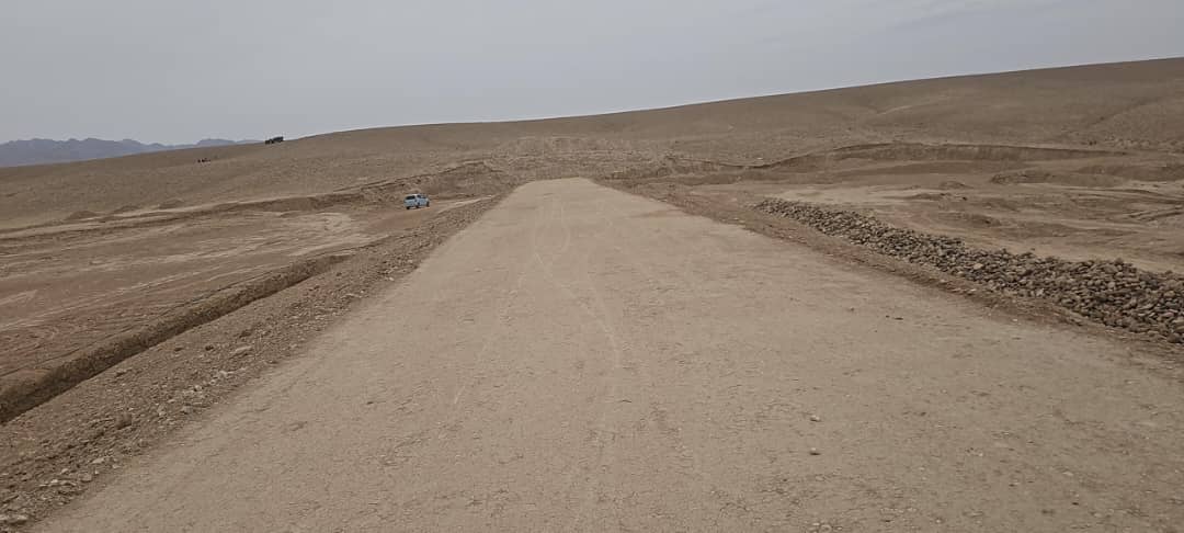 د کندهار غورک ولسوالی کې د چکډېم د ودانیزې چارې ۵۰ سلنه پرمخ تللې