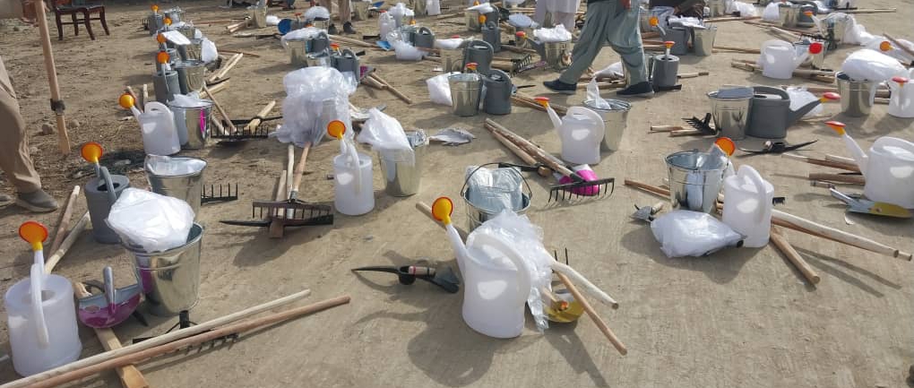 د خوست صبریو او یعقوبیو ولسوالی کې لسګونو بڼوالو سره د اړینو توکو مرسته وشوه