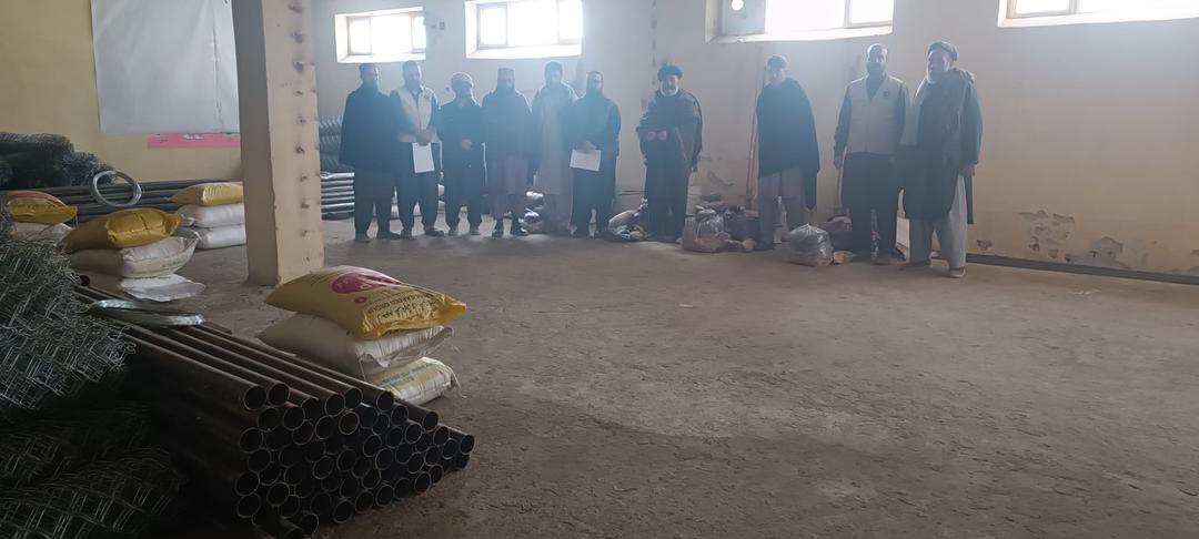 تسلیمی مواد و تجهیزات زراعتی به کوپراتیف ولسوالی بلخ