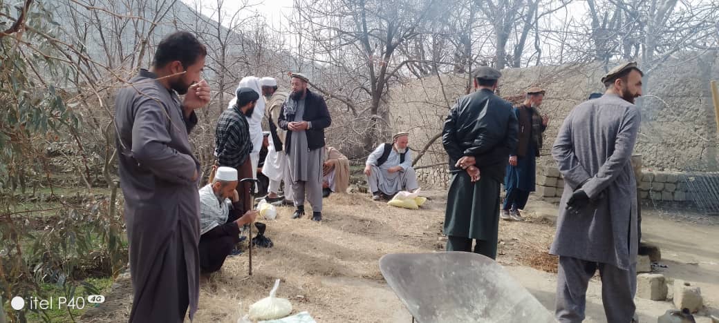 آغاز پروگرام لایم سلفر در ولسوالی اله‌سای ولایت کاپیسا