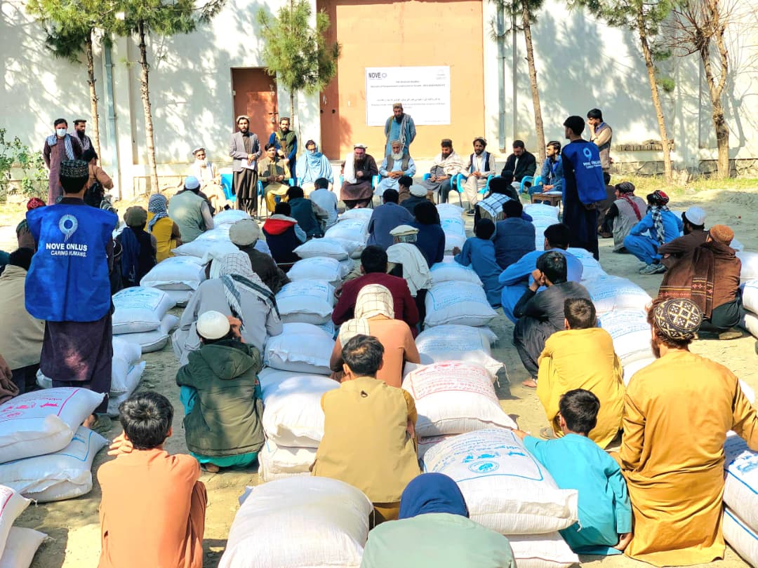 کونړ کې پر سلګونو مالدارانو د حیواني خوراکي توکو وېش لړۍ پیل شو