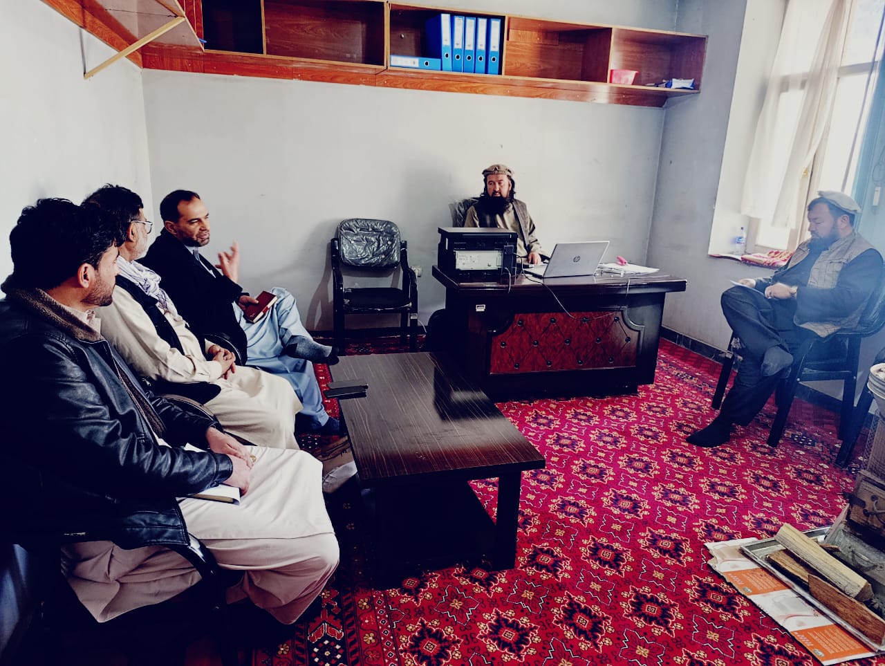 دیدار رئیس زراعت ولایت تخار با مسئولان مؤسسه میشن ایست افغانستان