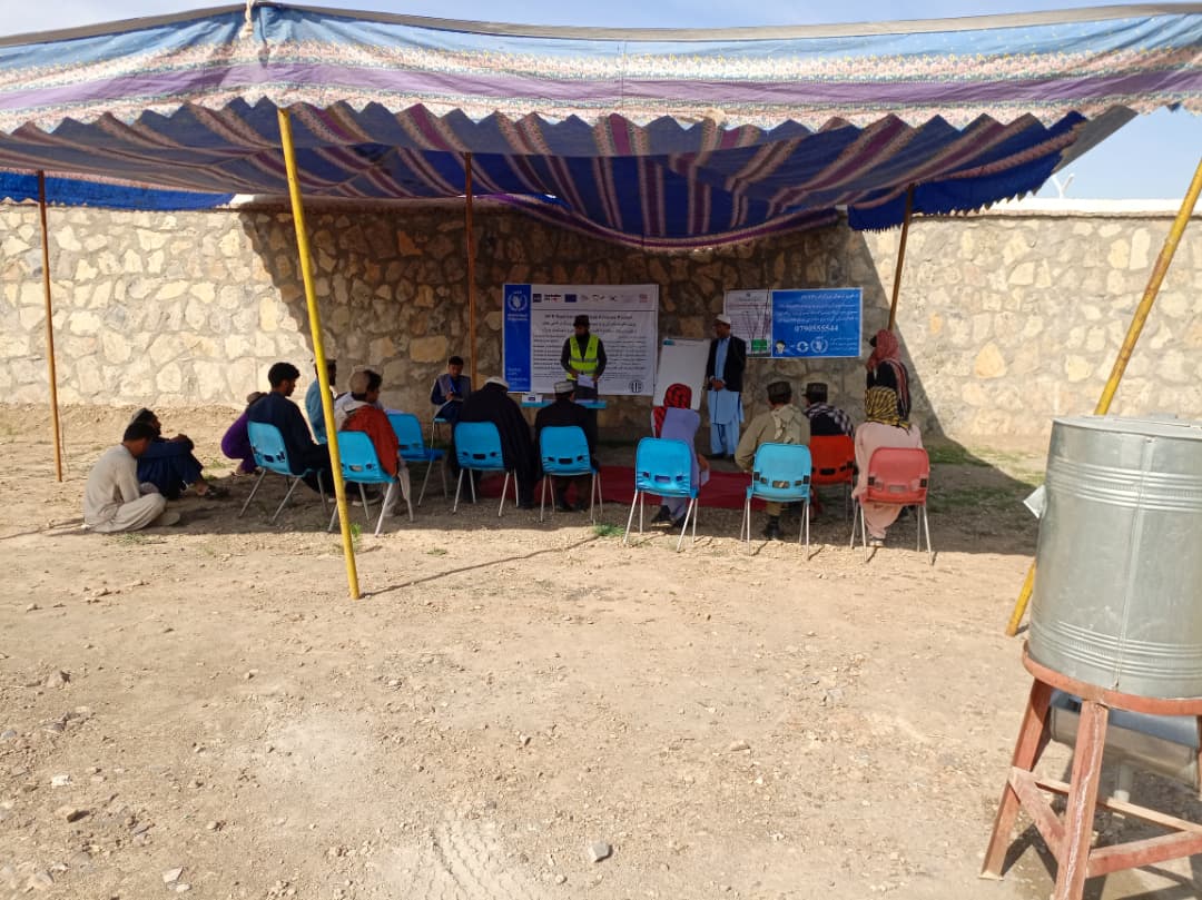 د میدان وردګو دایمیرداد کې شنې خونې جوړېږي