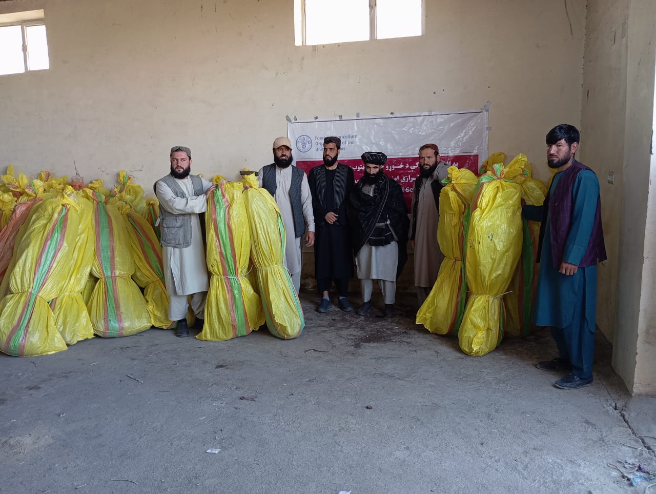 توزیع نزدیک به ۴ هزار اصله نهال بادام در ولسوالی شکر دره ولایت کابل