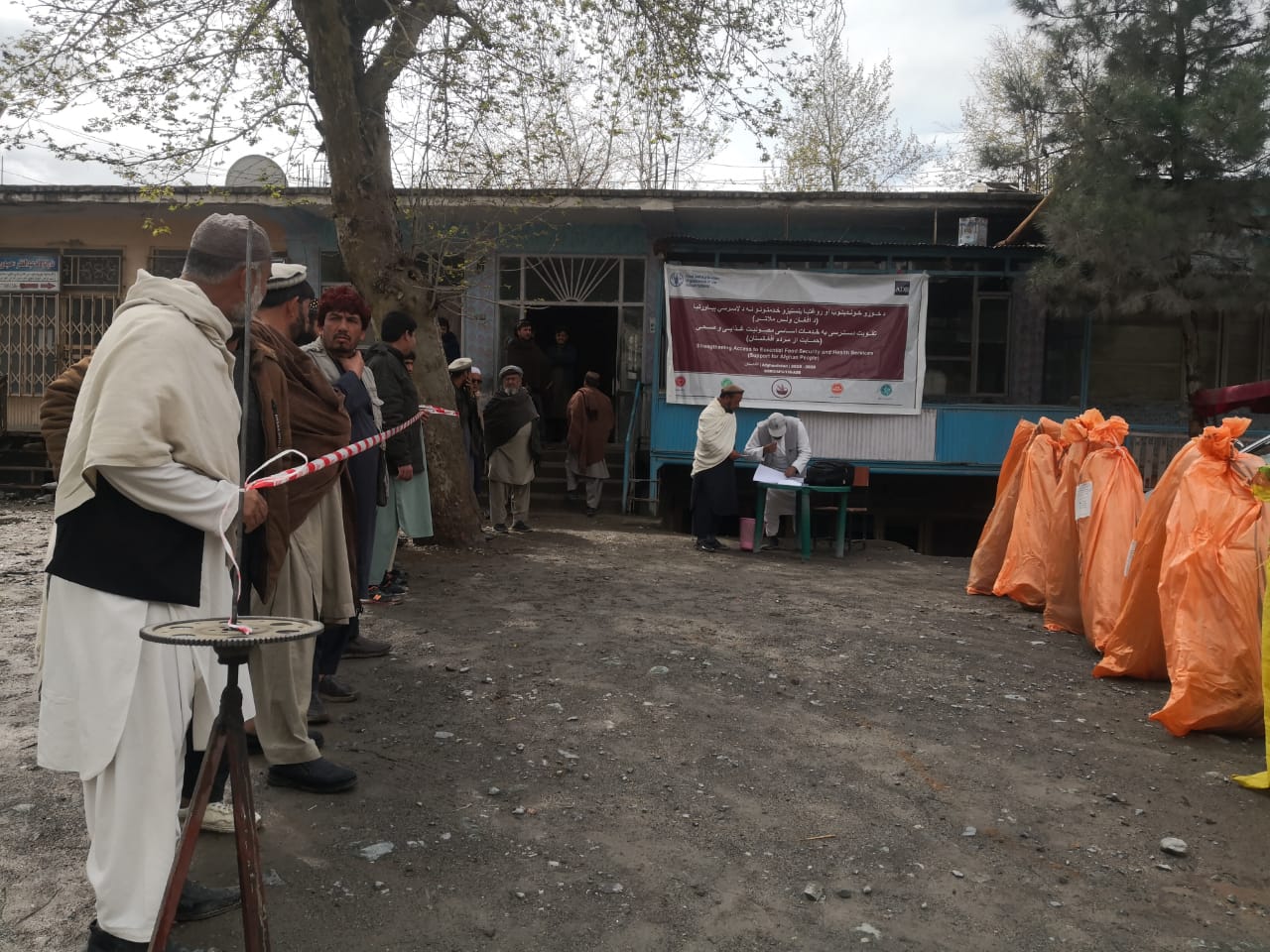 ایجاد ۲۰ باغ آلو در ولسوالی دوشی ولایت بغلان