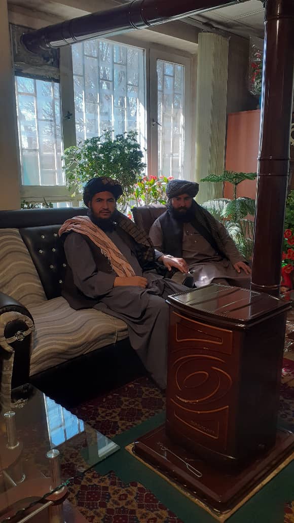 دیدار رئیس زراعت غزنی با قوماندان امنیه آن ولایت