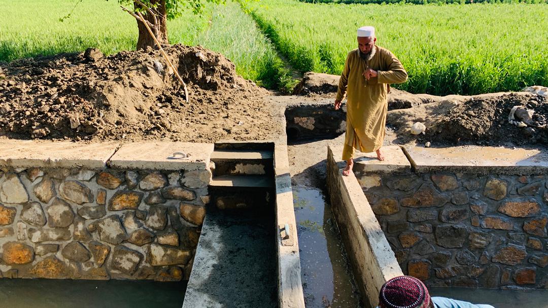 دننګرهار لعلپورې ولسوالی کې د ۲۰ کیلومتره کانالونو پاک‌کاري او بیارغونه بشپړه شوه