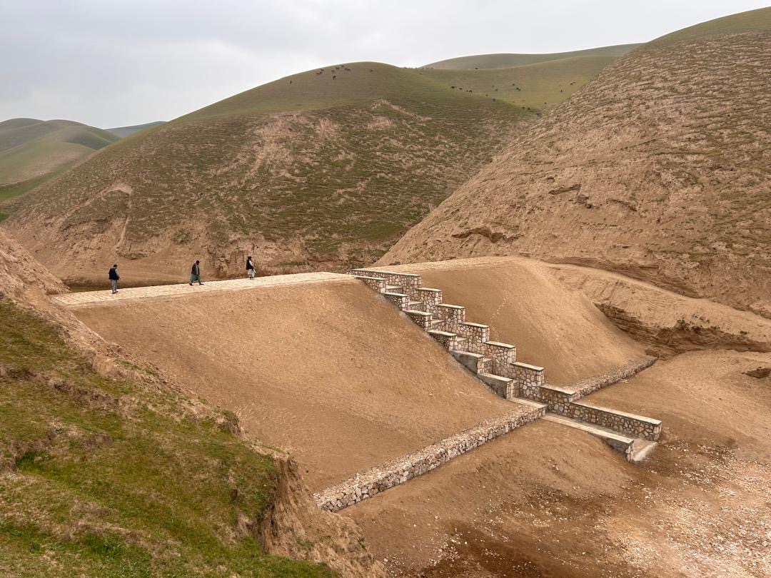 تکمیل پروژه اعمار چکدم خاکی در ولسوالی خواجه‌موسی فاریاب