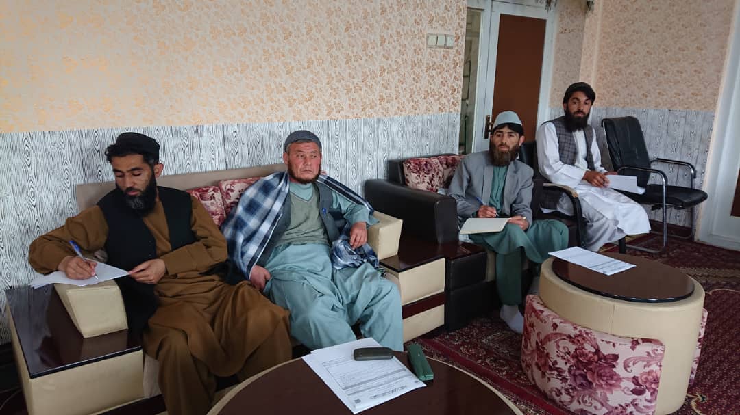 برگزاری جلسه هماهنگی سکتور زراعت و انکشاف دهات در فاریاب