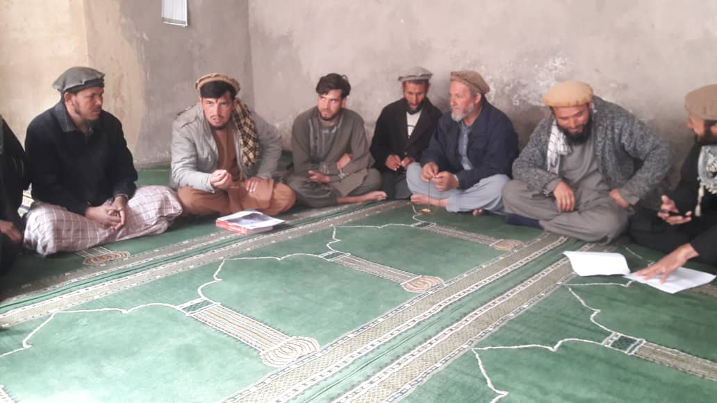 برگزاری برنامه آموزشی مبارزه با آفات و امراض نباتی برای باغداران در ولسوالی آبشار