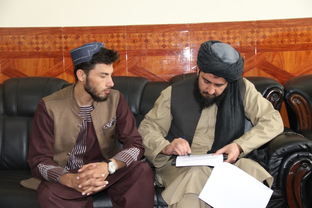 دکرنې وزارت له‌خوا صنعت او سوداګرۍ وزارت ته ځمکه ولېږدول شوه 