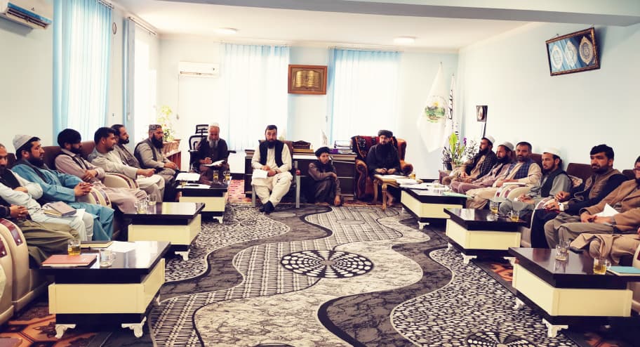 برگزاری جلسه ماهوار سکتور زراعت و انکشاف دهات در ولایت سمنگان