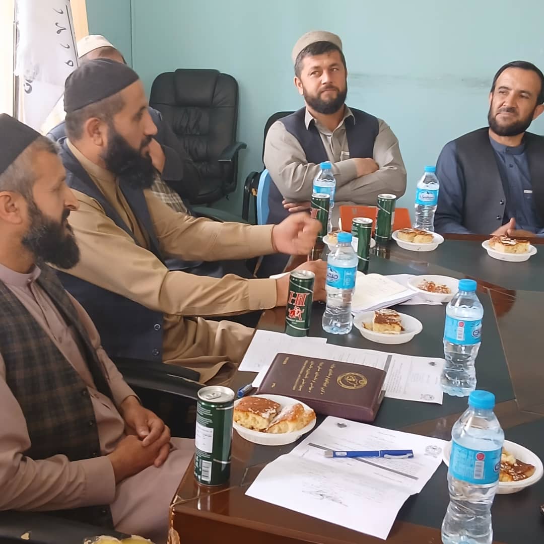 برگزاری جلسه سکتور زراعت و انکشاف دهات در بدخشان