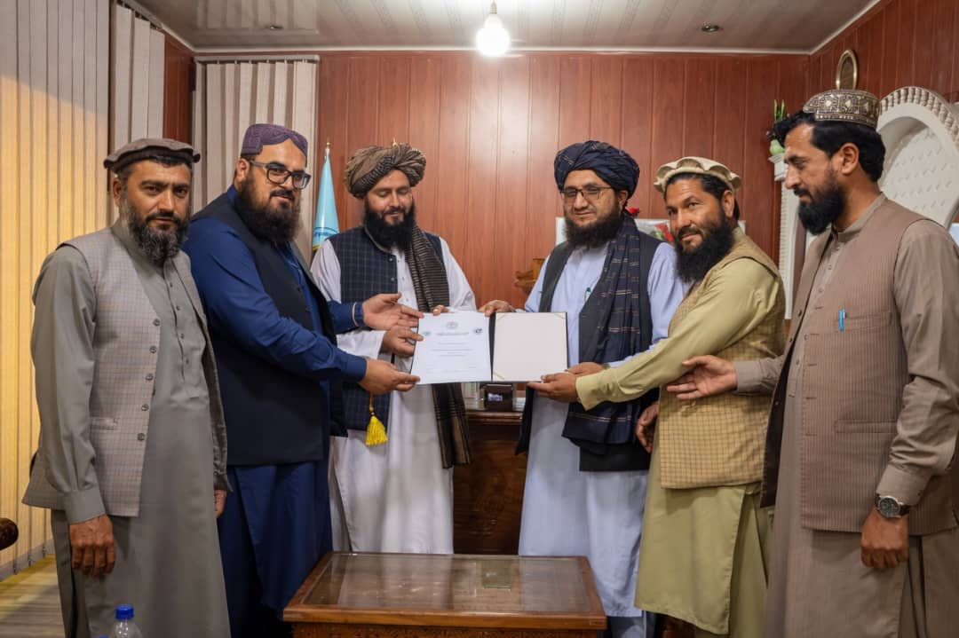 د ننګرهار وادي کرنیز شرکت او د ختیځ زون تخنیکي او مسلکي زده کړو ریاست ترمنځ هوکړه لیک لاسلیک شو