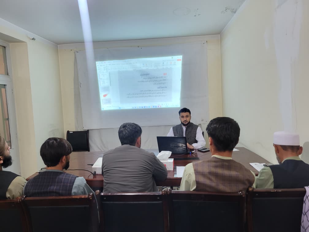 برگزاری ورکشاپ آموزشی سروی ارزیابی وضعیت بشردوستانه در بدخشان