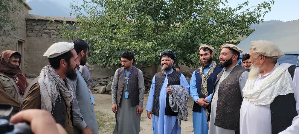 د نورستان د کرنې رئیس په کامدیش ولسوالۍ کې د «آرآرډي‌پي‌او» پروژې له فعالیتونو څخه څارنه وکړه