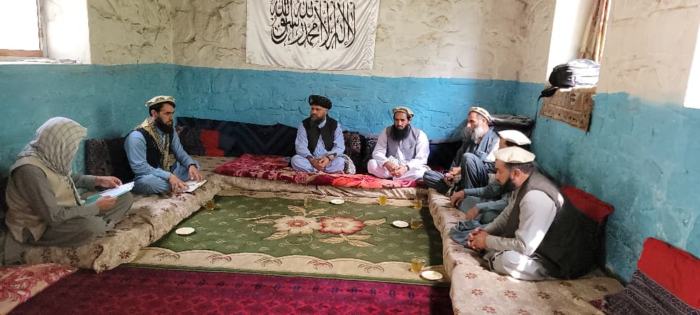 کامدیش ولسوالی ته د نورستان دکرنې رییس سفر