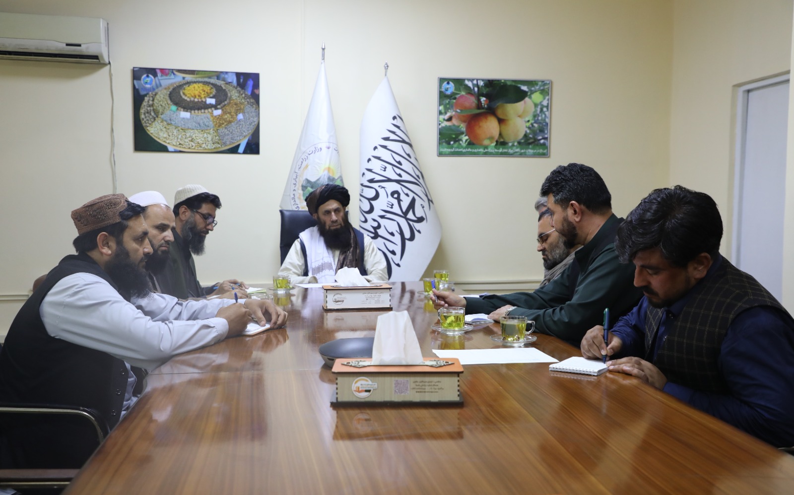 د کرنې او مالدارۍ مرستیال د افغانستان لپاره د ناروې کمېټې له مشرې سره وکتل