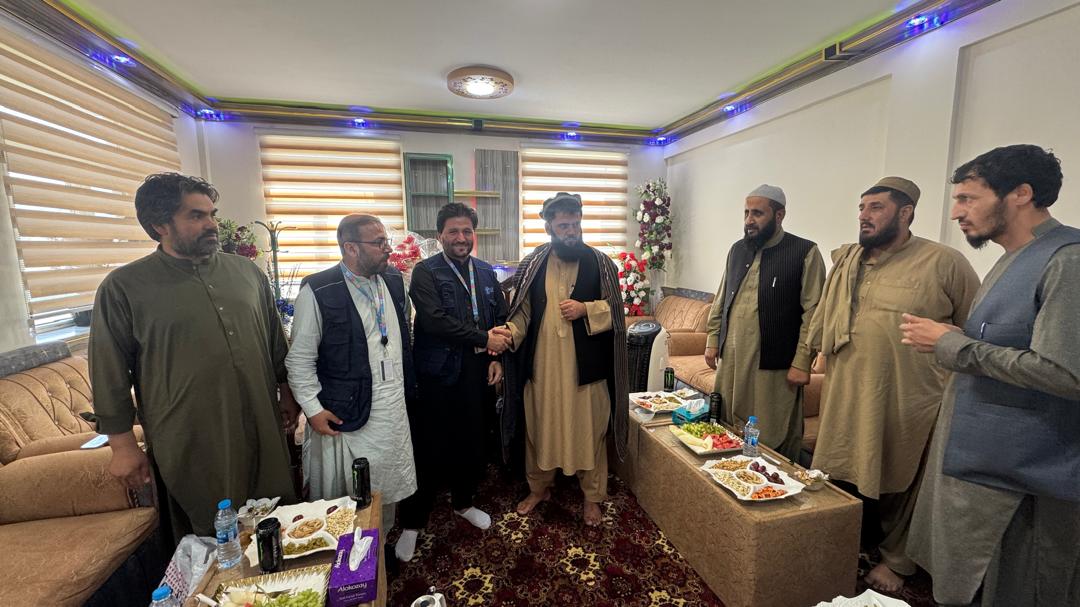 رئیس زراعت بدخشان با مسئول زون شمال‌شرق سازمان خوراک و زراعت ملل متحد دیدار کرد