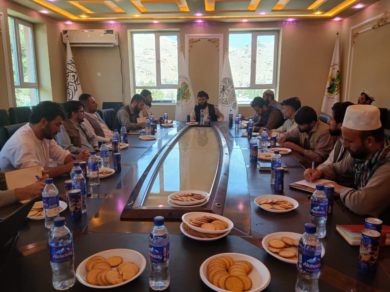 جلسه سکتور زراعت و انکشاف دهات در بدخشان برگزار شد